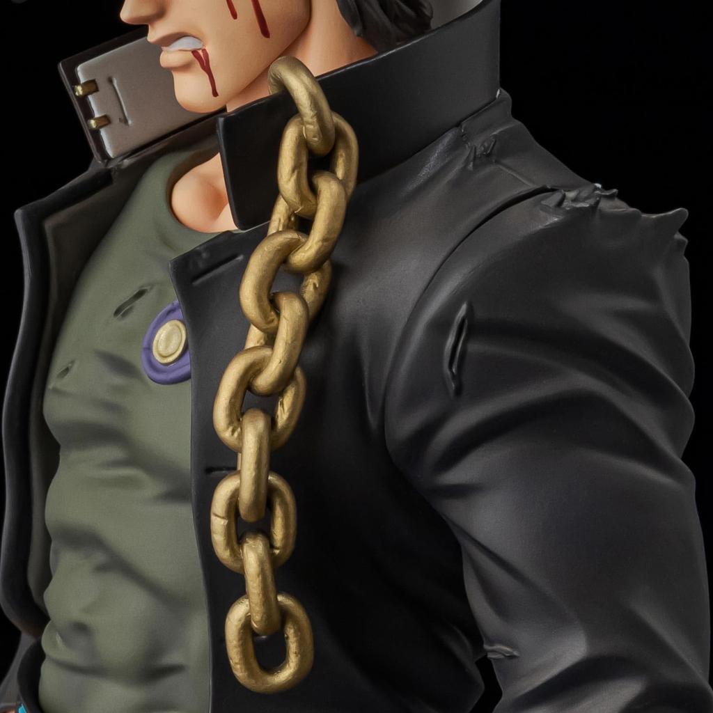 Anime Bizarre Stardust FIGURE MUSEUM Jotaro Kujo Scale Approximately PVC Complete Figure "JoJo's Adventure Crusaders" 1/8 Figure, 250mm, & ABS,