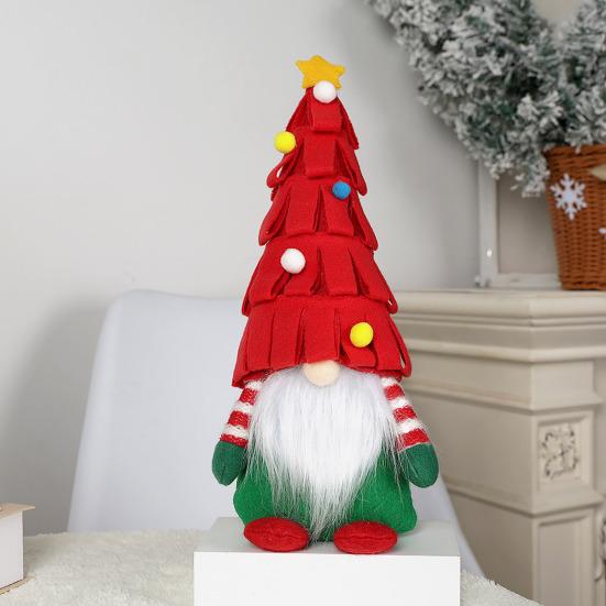 Рождественский гном безликий старик фигурка креативное украшение для камина праздничное семейное украшение-гном для каминной полки, стола, центра, тумбы под телевизор