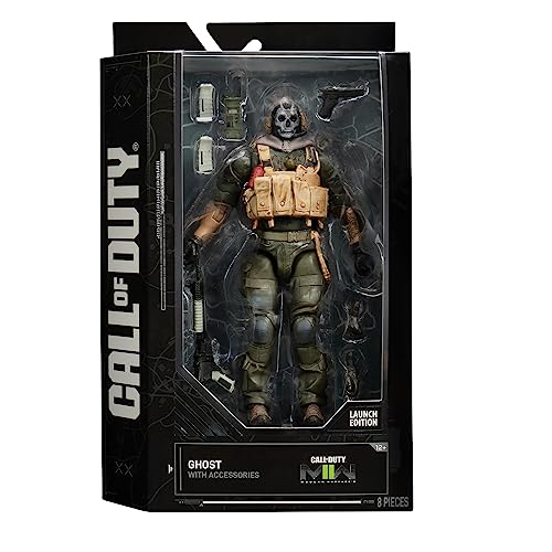 Call of Duty Ghost (Jawbone) - 6.5-inch Articulated Figure with Interchangeable Hands and Weapon Accessories