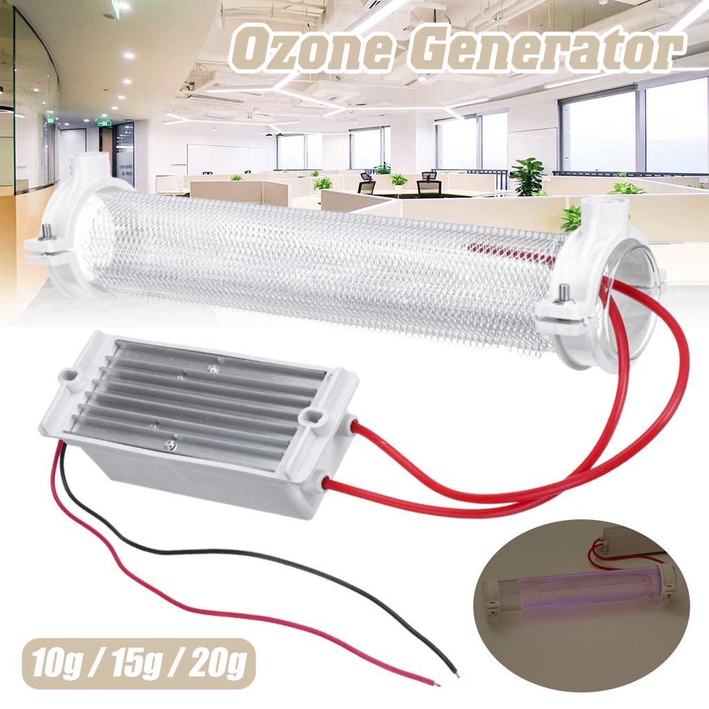 10G/15G/20G AC220V 148x57x40мм DIY Озоновый генератор с кремниевой трубкой Озонатор Для очистки воздуха