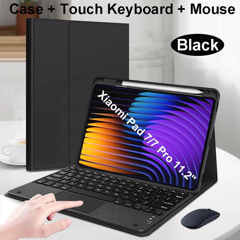 Чехол для Pad 7 11,2 дюйма, чехол-клавиатура Bluetooth для Pad 7 Pro 11,2 дюйма