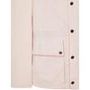 Stone Island Logo Button Down Collar Long Sleeve Jacket Men jackets Pink 801542330-V0080