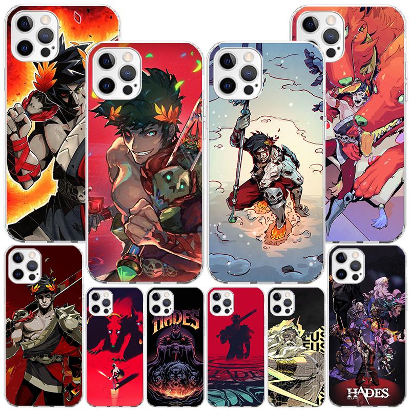 Чехол для телефона Action Game Hades для iPhone 13 12 Mini 11 Pro Max XS XR X SE 7 8 Plus 5S 5 6S 6 Подарок Печатная крышка Fundas