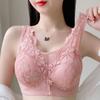 Sexy Lace Bra for Women Push Up Bra Wireless Seamless Underwear Comfortable Thin Cup Full Cup Bralette Plus Size Bras
