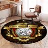 Ajax Pattern Round Rug, Indoor/Outdoor Mat, for Picnic, Gameroom, Bedroom, Office, Living Room, Home Decor Carpet, Birthday Gift