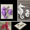 Sea Horse Silicone Mold Fondant Cake Decorative Chocolate Mould Baking Tool