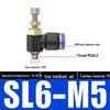 Junsong Pneumatic SL Adjustable Quick Connector Throttle Valve