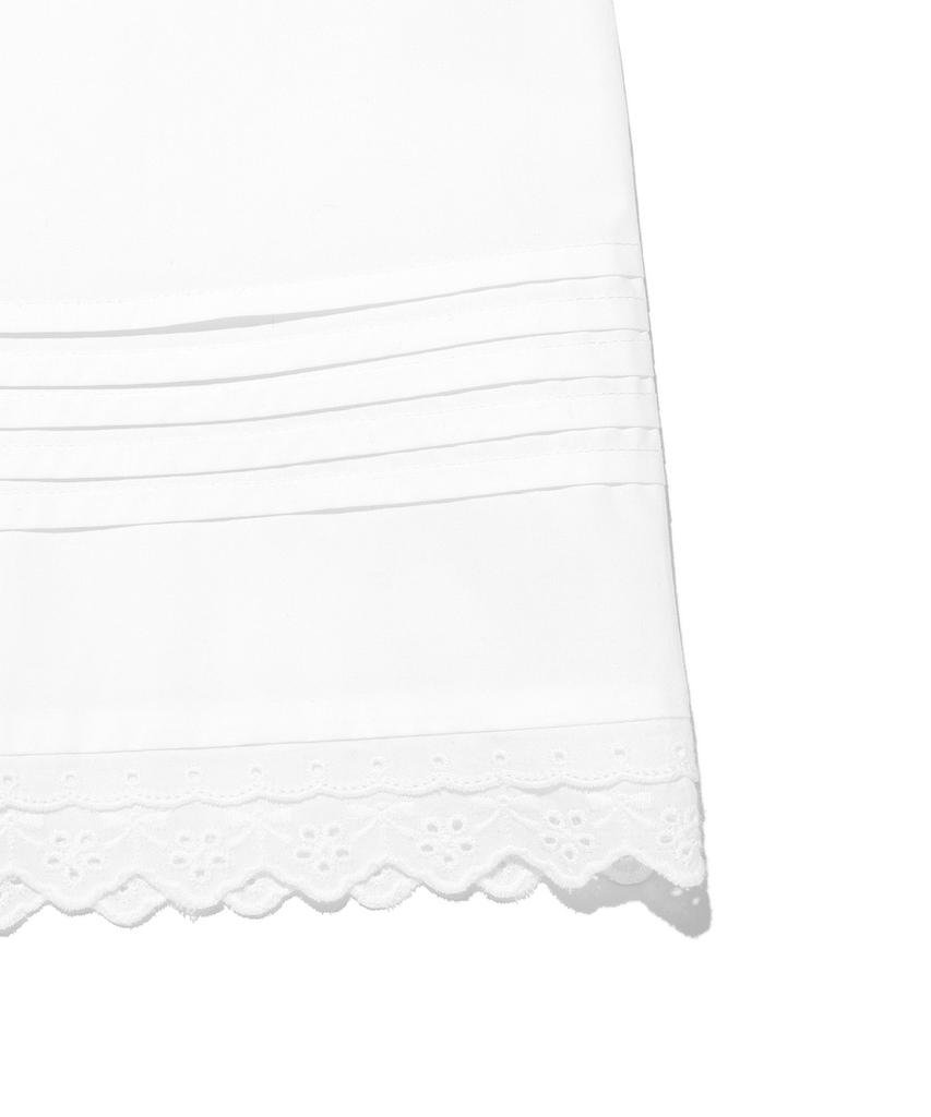 Lee Women'S Frill Long Skirt White