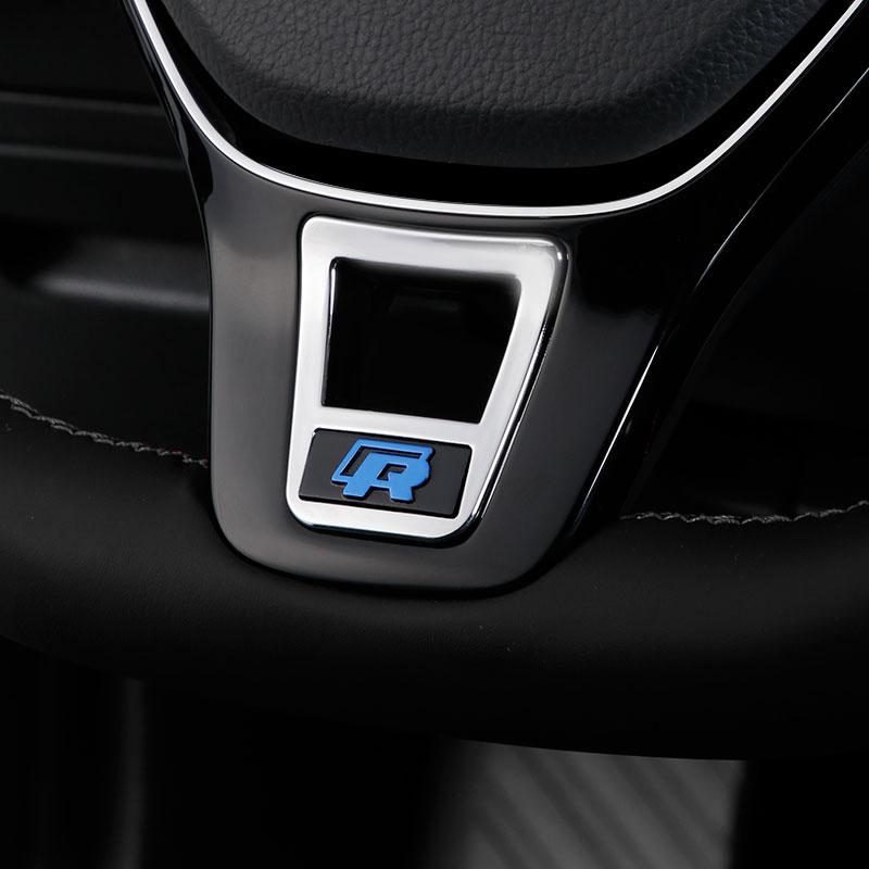 2026 Новый Для VW VOLKSWAGEN Rline R Логотип Наклейка на Руль Автомобиля Аксессуары Для Volkswagen Polo GTI Golf Passat Jetta Santana