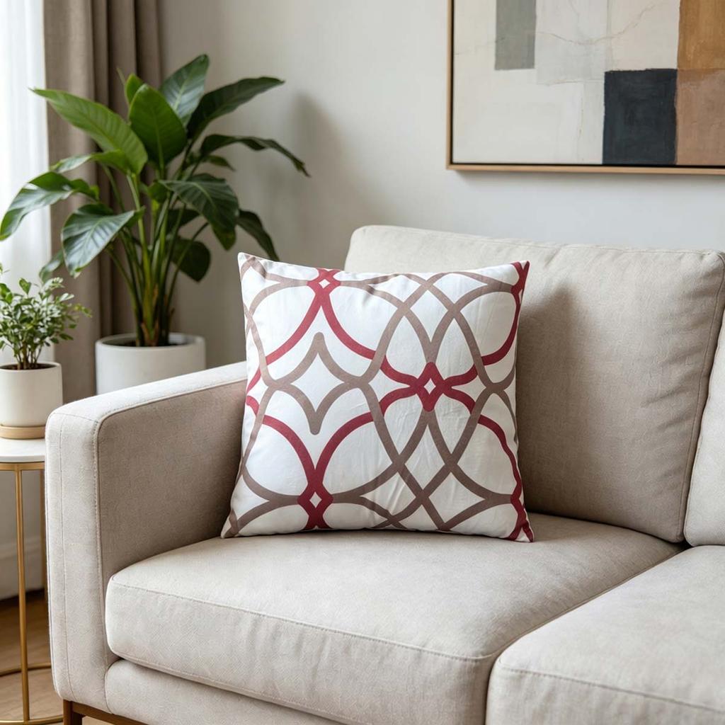 Modern Farmhouse Square Cushion Covers Soft Decorative Throw Pillow Covers