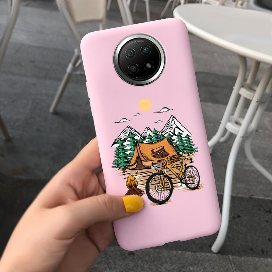 Чехол для телефона 'Цветок бабочки' для Xiaomi Redmi Note 9T 5G Funda Redmi Note 9 5G Чехол Силиконовые ТПУ чехлы для Redmi Note9 T 9T 5G