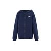 Куртка детская с вышитым логотипом, капюшоном, молнией, длинным рукавом, детские куртки темно-синего цвета FD3017-410