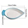 Ceramic Garlic Ginger Grater Non-Slip Garlic Shredding Plate Seasoning Dipping Dish  Restaurants