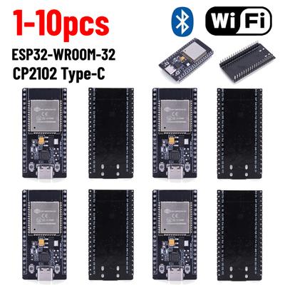 ESP32-WROOM-32 CP2102 Micro TYPE-C Плата разработки 32 Мбит SPI Flash Плата расширения ESP32 Модуль WiFi BT BLE MCU 2412-2484 МГц