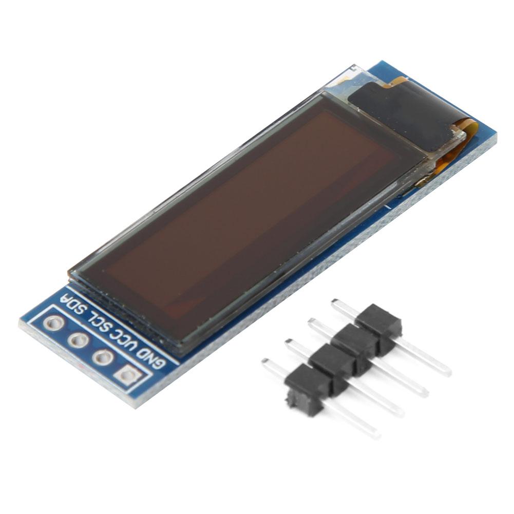 0.91in Display Module IIC Interface 128x32 WhiteCelsiusBlue Display Module 3.3.5V