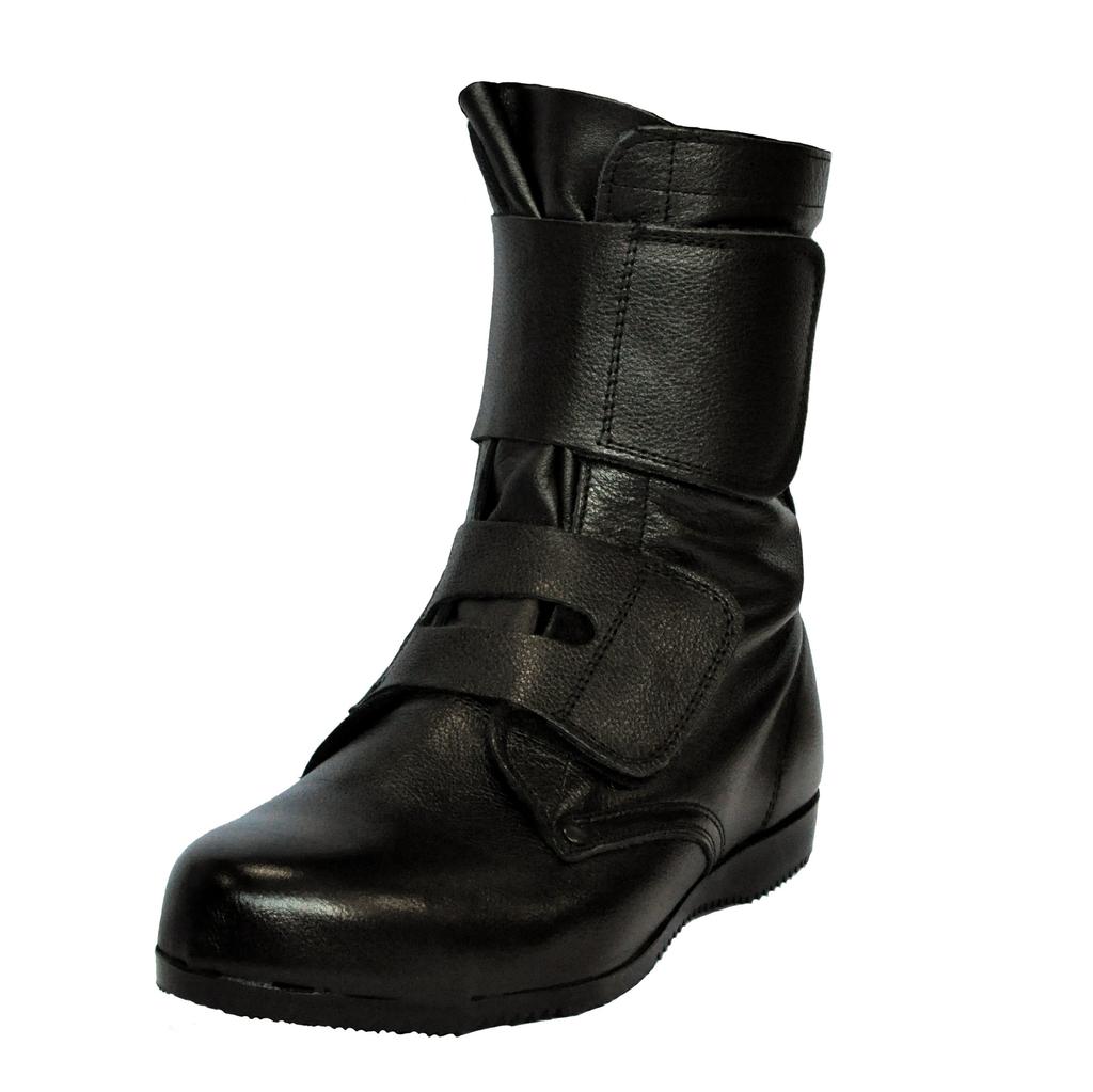 Safety Shoes for High Places and Inside the Long Velcro JIS T8101 Leather L Type Approved Cm [Donkel] Premises, Lace-up Shoes, Style, (C Type),