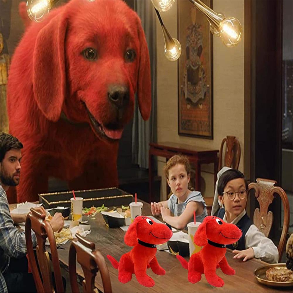 Clifford The Big Red Dog Plush Toy Cartoon Anime Plushie Figure Soft Stuffed Animal Puppy Doll Gift for Fans Girls Birthday