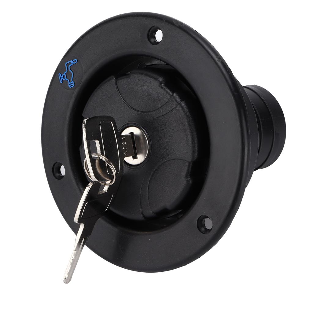 Car Weight Water Fill Hatch Inlet with 2 Keys Replacement for RVs Motorhome Camper Trailer Caravan