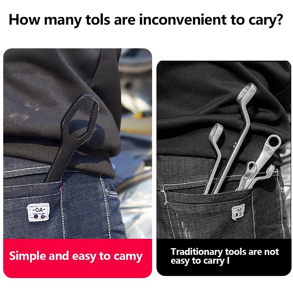 Multi-purpose Manual Repair Tool Universal Torx Wrench Double-head Torx Spanner Ratchet Wrench