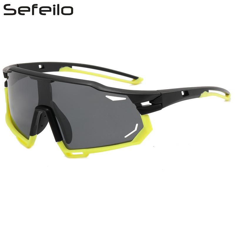 Спортивные очки UV400 Солнцезащитные очки для велоспорта Мужские и женские очки для велоспорта Горные велосипедные очки для шоссейного велоспорта Очки для езды с изменением цвета