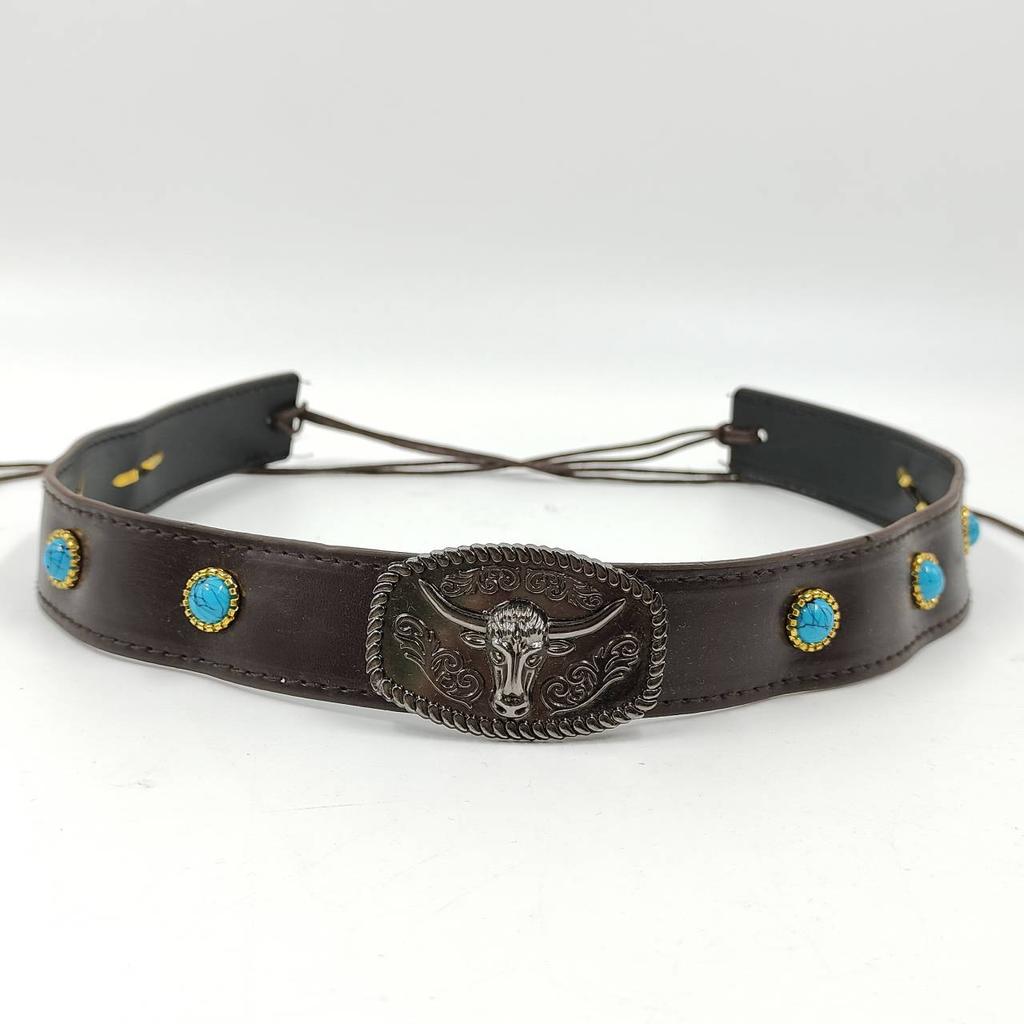 Three-dimensional Embroidery Handmade Straw Hat Western Cowboy Hat Men Cap Outdoor Women Hat Light Luxury