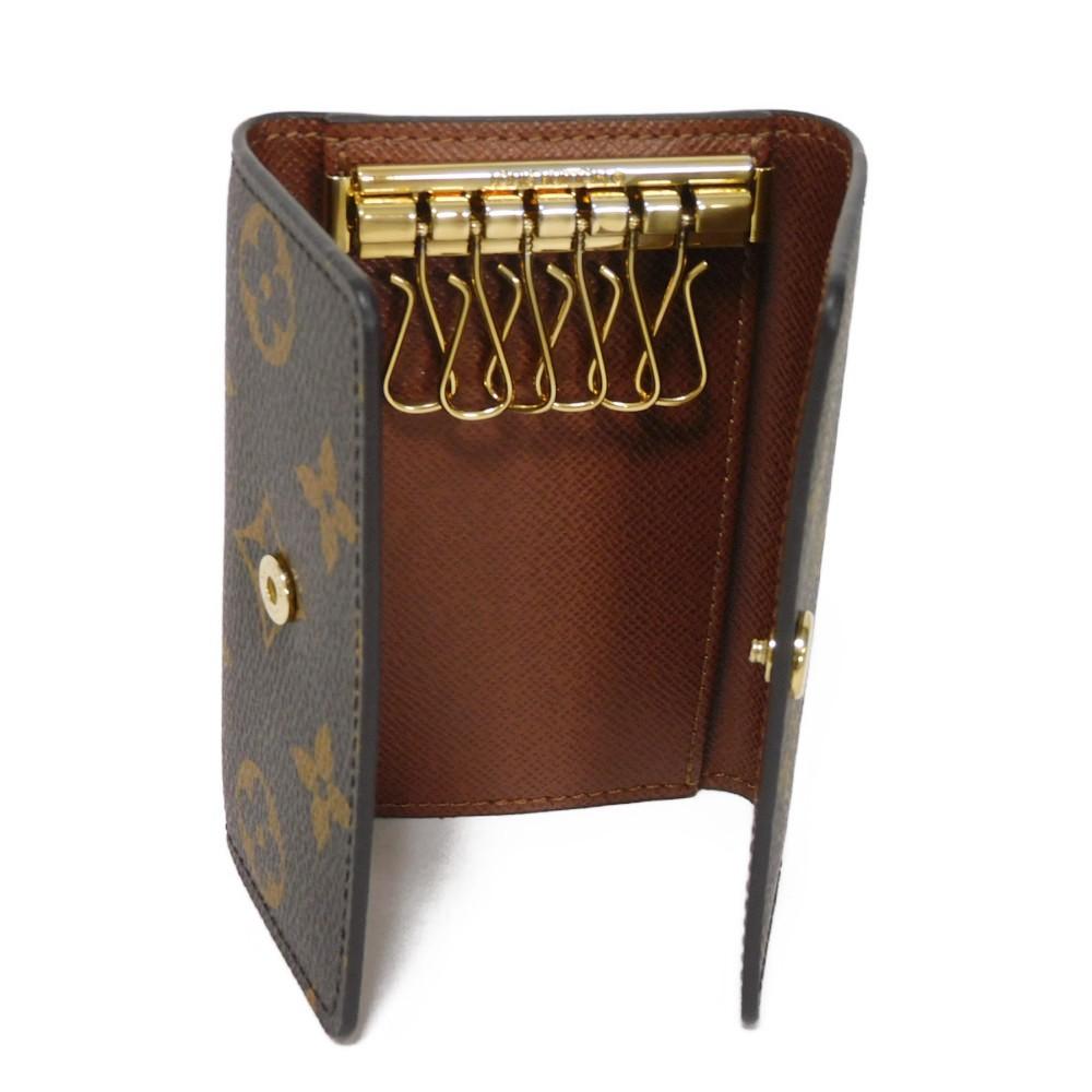 Used 12564 Multicles 6 M62630 7949 Current LV Logo Flower 6-Row Brown New RFID IC Chip Monogram Armagnac Unisex from