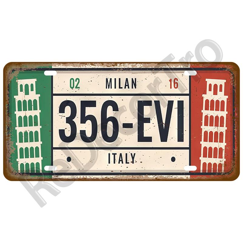 Знаменитый город Жестяная пластина Город-государство Жестяная табличка Дорожка Металлическая вывеска Настенный декор Гараж Бар Паб Клуб Отель Кафе Кухня Дом