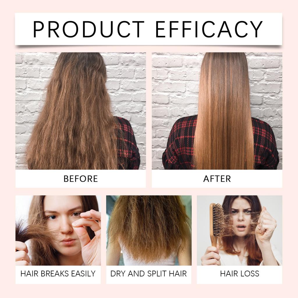 Сыворотка для ухода за волосами Нежная увлажняющая, мягкая, освежающая и ароматная сыворотка для ухода за волосами 30 мл