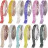Self-Adhesive Rhinestone Strips for DIY Clothing, Shoes, and Hats - Decorative Diamond Stickers.