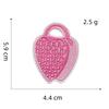 Pink Cartoon Girl Cloth Sticker Doll Computer Embroidery Label Clothing Accessories Cloth Embroidery Hole Patch
