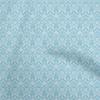 Cotton Flex Light Blue Fabric Baroque Diy Clothing Quilting Fabric Print Fabric By Yard 40 Inch