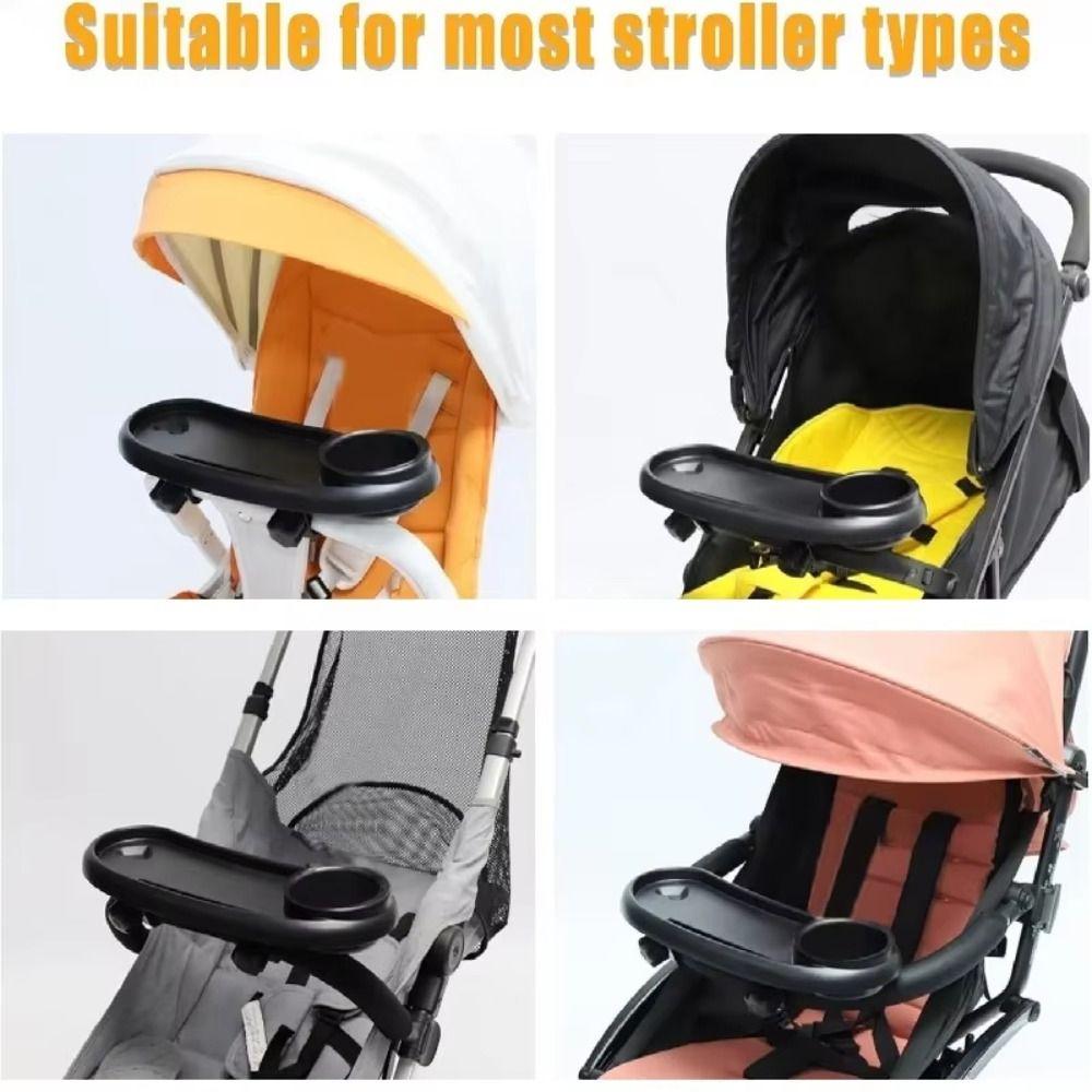 Practical Stroller Cup Holder Detachable Stroller Accessories Pushchair Snack Table Kids