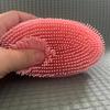 Щетка для чистки, Подходит для душа, Силиконовая щетка для шампуня и геля для душа, Двусторонняя массажная щетка для ванны, Инструмент для чистки ванной комнаты