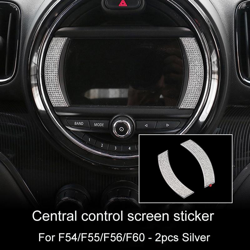 Интерьер автомобиля кольцо с бриллиантами наклейка украшение блестящий декор блестящие аксессуары для девочек для Mini Cooper F54 F55 F56 F60