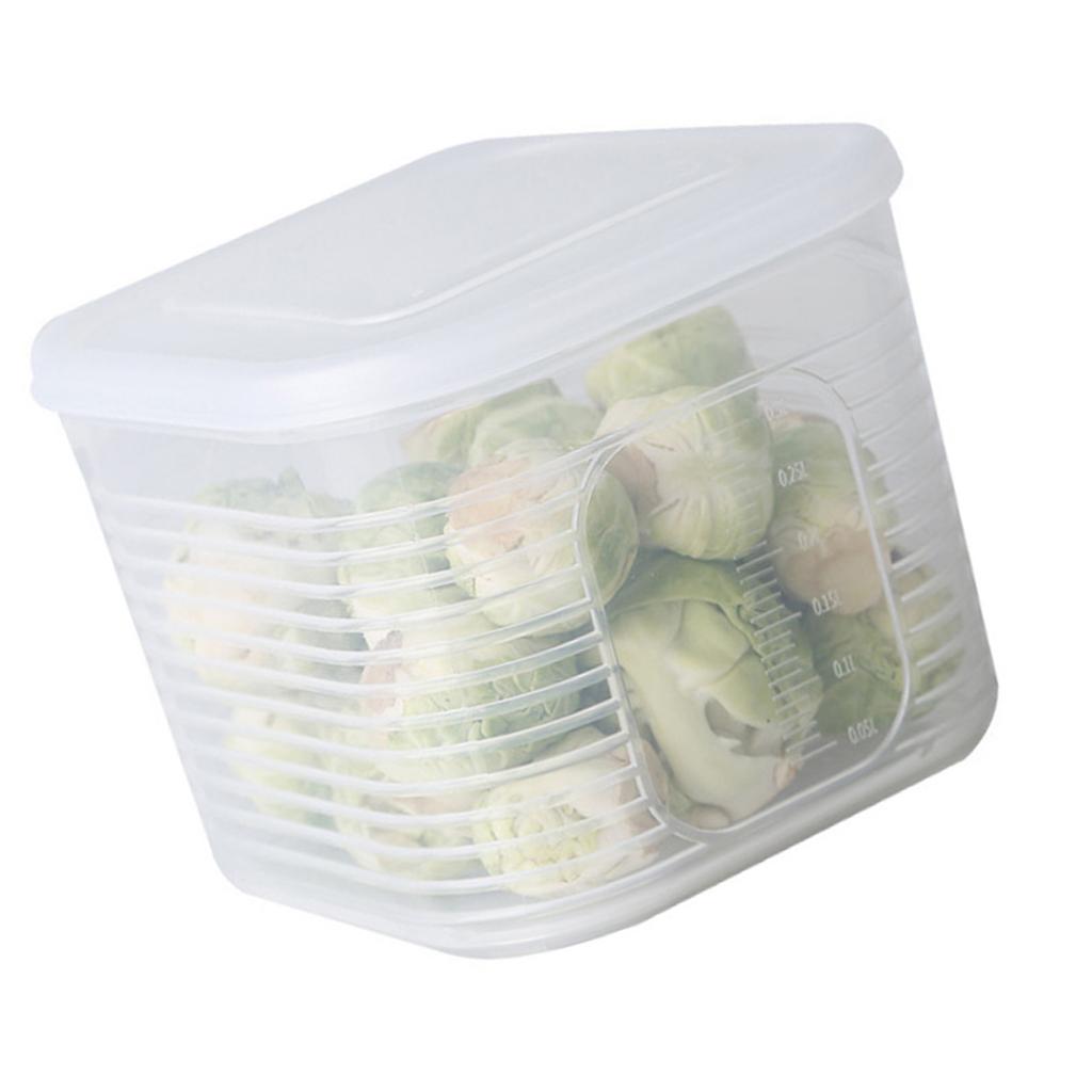 Onion Ginger Garlic Storage Box Fridge Organizer Refrigerator Food Preservation Kitchen Vegetable Container