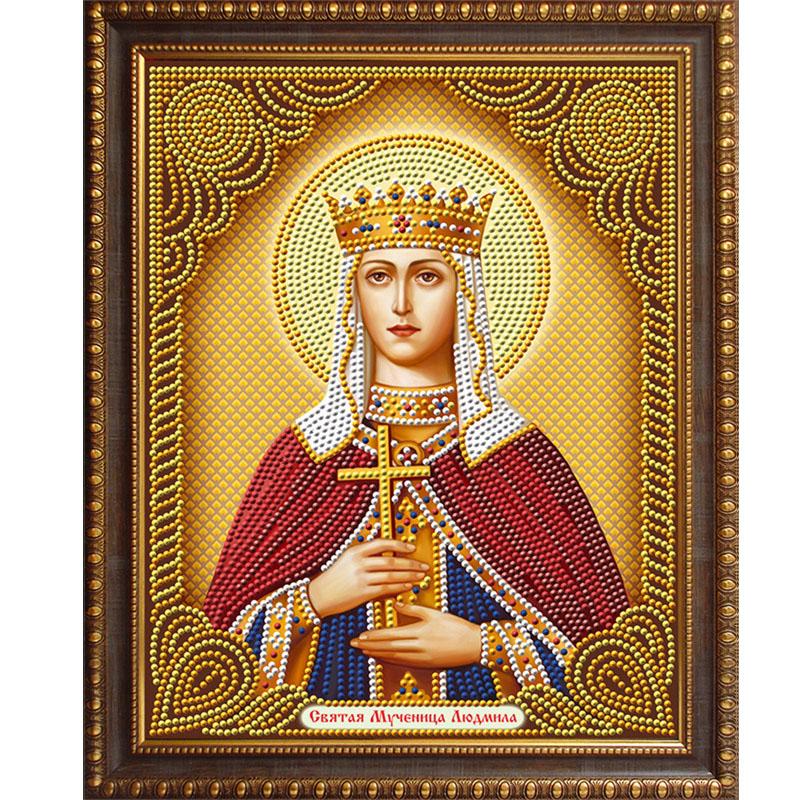 5D Алмазная картина Дева Мария Религиозная Алмазная вышивка крестом Вышивка Домашний декор Картина