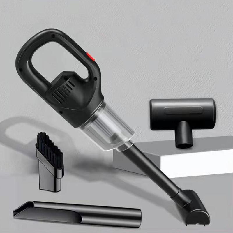 Новый беспроводной автомобильный ручной пылесос 120 Вт, мощный портативный мощный пылесос для влажной и сухой уборки с умной зарядкой, автомобильный бытовой пылесос