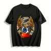 Графическая футболка Custom Culture с крыльями для автолюбителей Хлопковая футболка