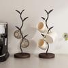 Bamboo Cup Holder Tree Shape Cups Storage Shelf Creative Stretchable Key Holder Home Kitchen Entrance Organizer
