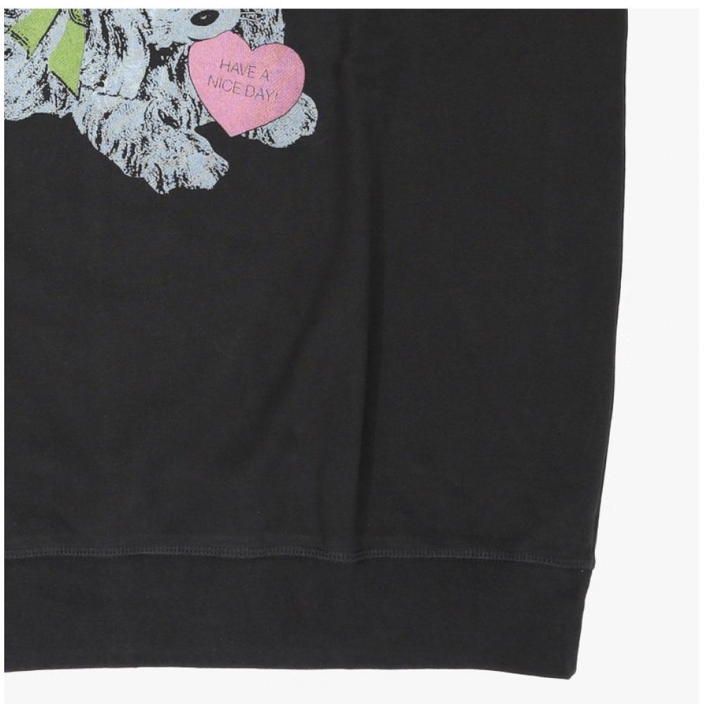 Ganni Women S Hoodie With Puppy Logo T4360 252