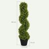 2-Piece Decorative Plant Set, Artificial Potted Plants, Artificial Plants for Home, Indoor, Outdoor, 90 cm, Green