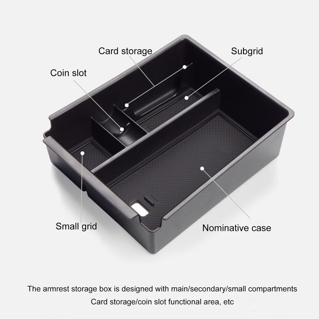 2024 Car Center Console Organizer Box Car Center Armrest Storage Box Organizer Decor Accessories For Hyundai Tucson NX4 Limited