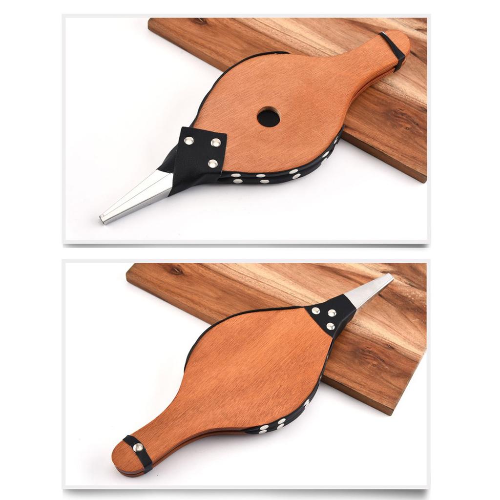 Ручной деревянный воздуходув, инструменты для барбекю на открытом воздухе, мехи для камина, портативный воздуходув, походное снаряжение, пикник на открытом воздухе