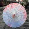 Waterproof Silk Cloth Women Umbrella Rain Proof Costume Parasol Flower Oil Paper Umbrella  Party