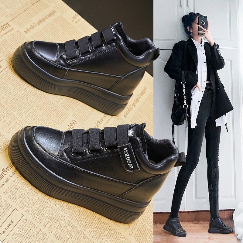 Fujin Springs Summer Shoes Woman Breathable Air Mesh Flat Platform Women Shoes Slip On Womens Loafers Swing Wedges Ladies Shoes