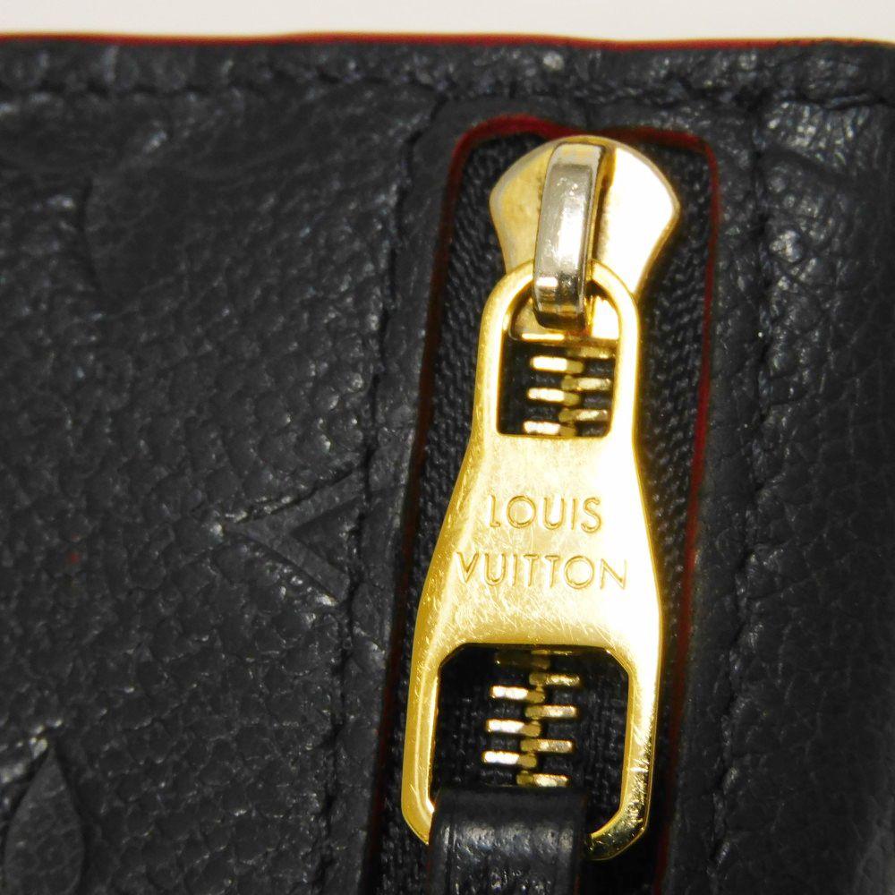 Б/у 12564 Pochette Cle M62017 7943 Брелок Компактный кошелек RFID Monogram Empreinte Морской Красный Унисекс из Японии