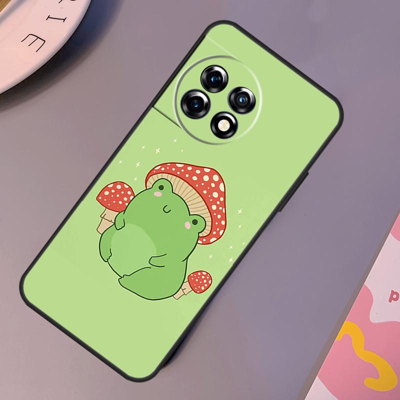 Коттеджкор Лягушка Грибы Эстетика Чехол Для OnePlus Nord 3 2T N10 N20 CE 2 Lite OnePlus 9 10 Pro 9RT 10R 10T 12R 11 12 Чехол