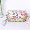 PVC Waterproof Travel Cosmetic Bag Lady Transparent Clear Zipper Cartoon Makeup Bags Organizer Travel Bath Wash Make Up Bag Tote
