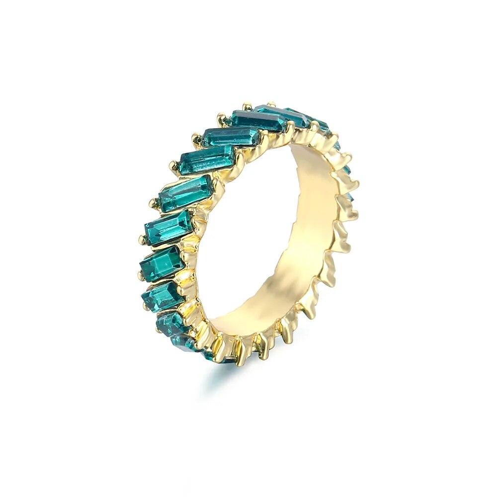 VG 6 лет 2023, высокое качество, радужное кольцо, кубическое обручальное кольцо для женщин, кольцо цвета вечности, женские ювелирные аксессуары, аксессуары