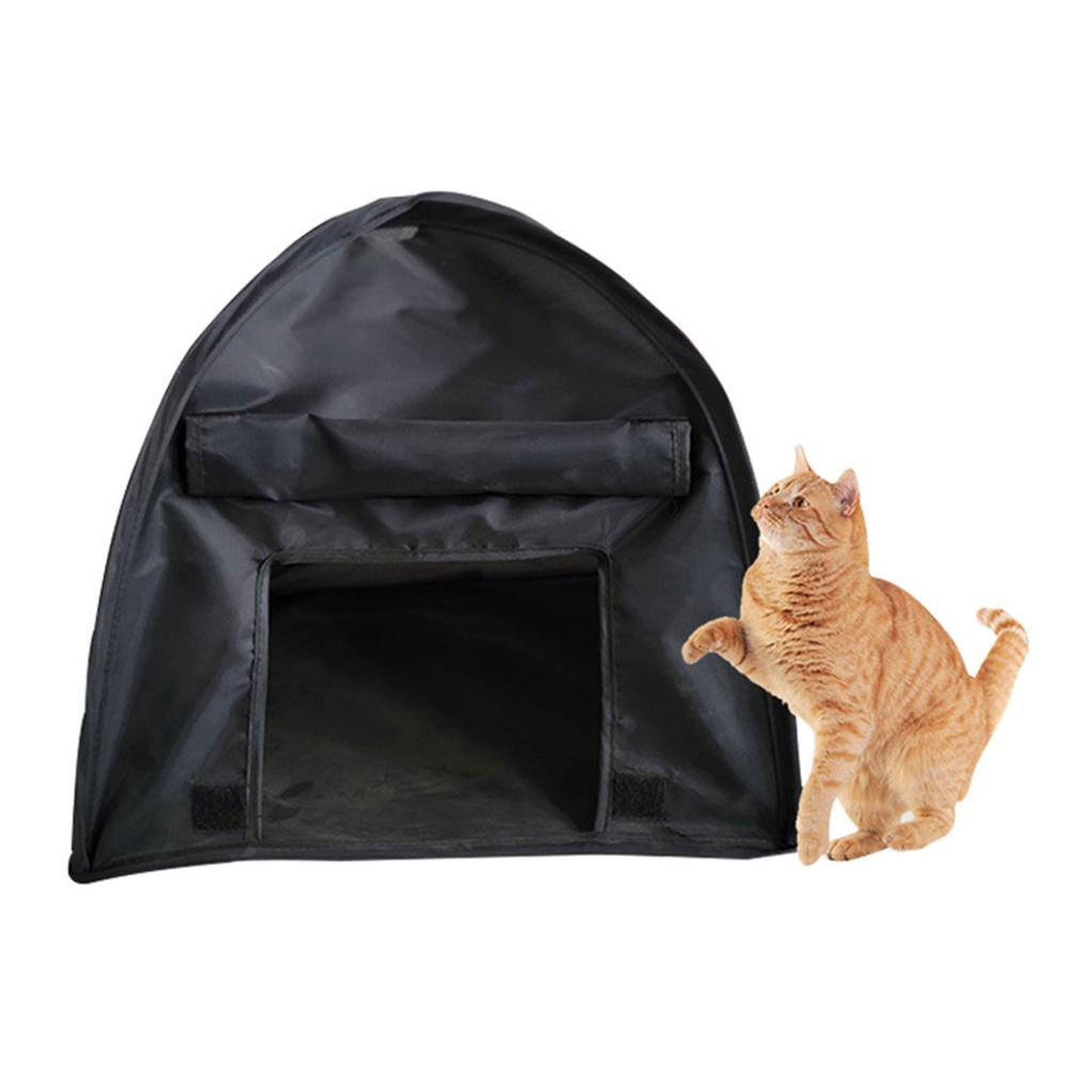 Мобильный штабелируемый приют для питомцев Портативная палатка для загородной экскурсии Дышащий полиэстер Собака Кошка Кемпинг Игровая палатка Легко использовать